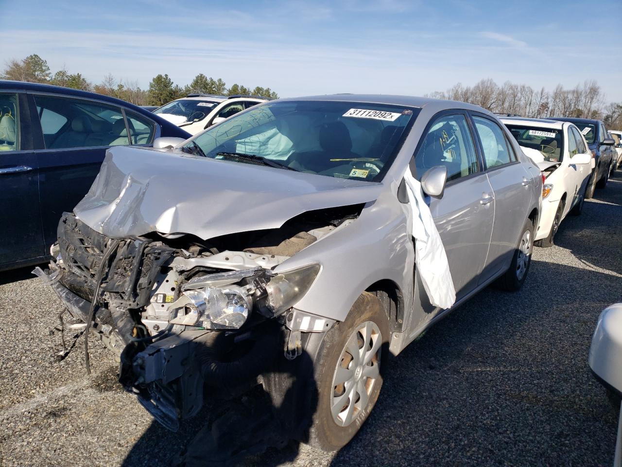 Photo 2 from auction – 2011 TOYOTA COROLLA BA with VIN 2T1BU4EE7BC721045