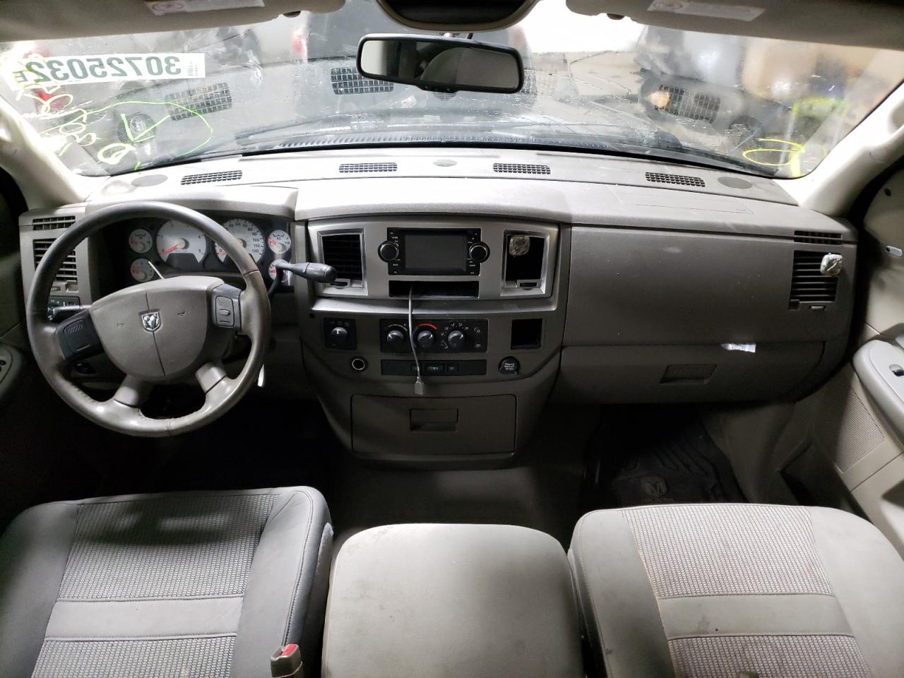 Photo 9 from auction – 2008 DODGE RAM 2500 S with VIN 3D7KS28A98G154599