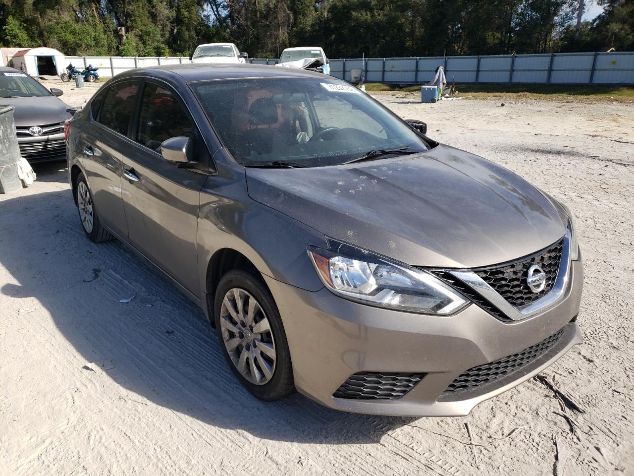 NISSAN SENTRA S 2016 with VIN 3N1AB7APXGL676264 - Photo from auction
