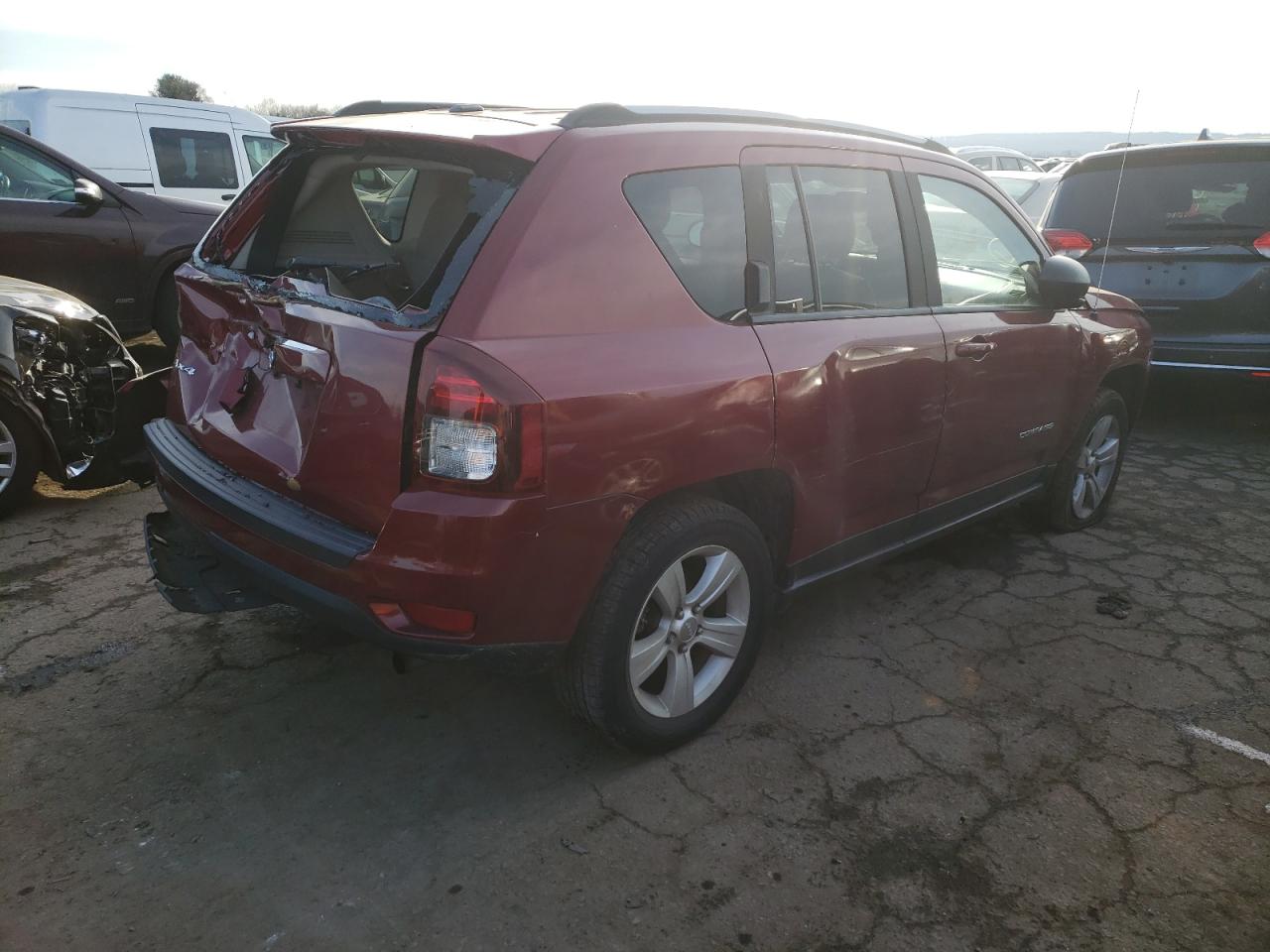 Photo 4 from auction – 2016 JEEP COMPASS SP with VIN 1C4NJDBB1GD697822