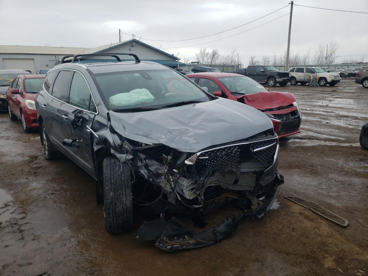 BUICK ENCLAVE AV 2018 with VIN 5GAEVCKW1JJ258910 - Photo from auction