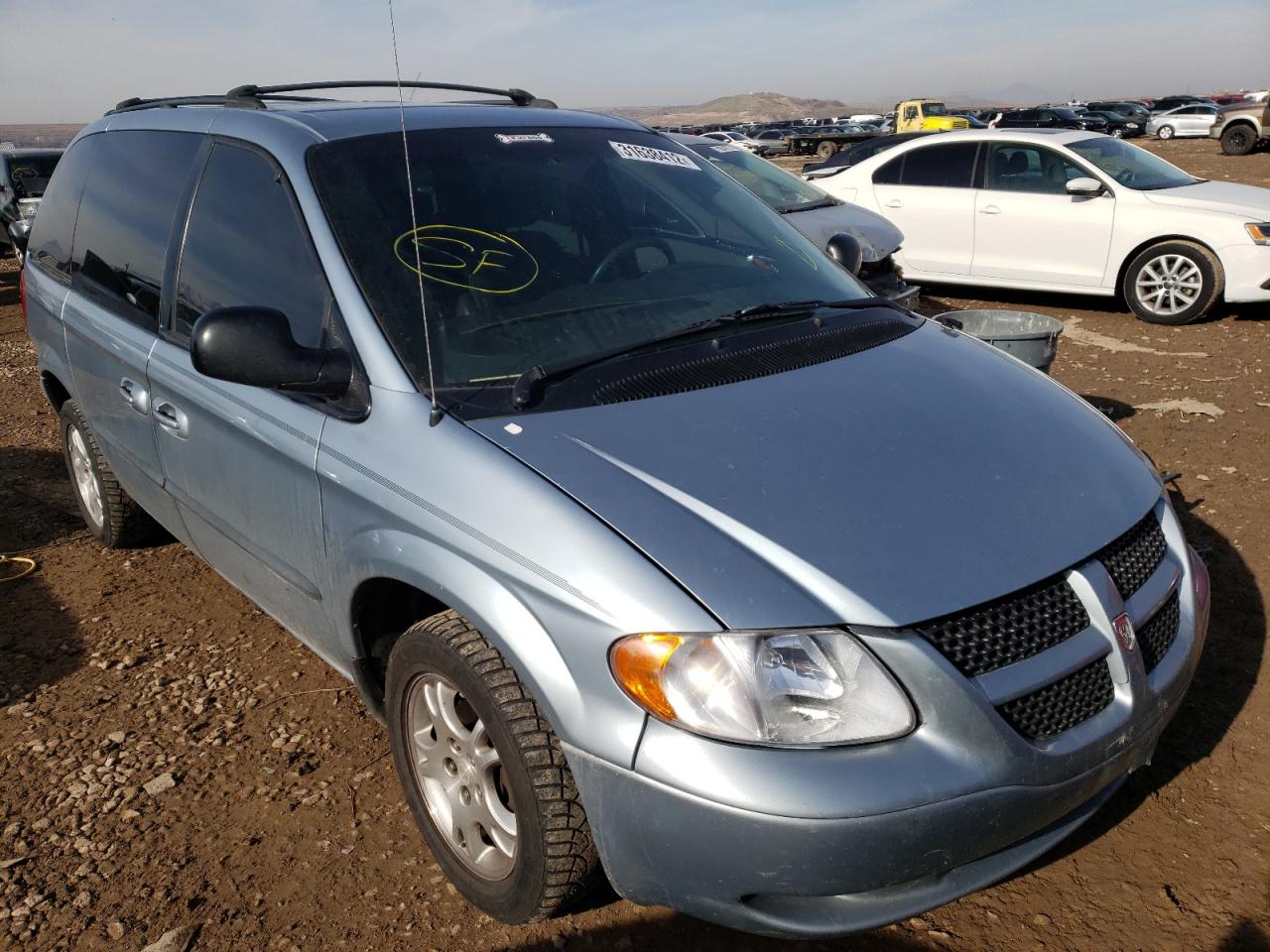 DODGE CARAVAN SX 2004 with VIN 1D4GP45R14B533142 - Photo from auction