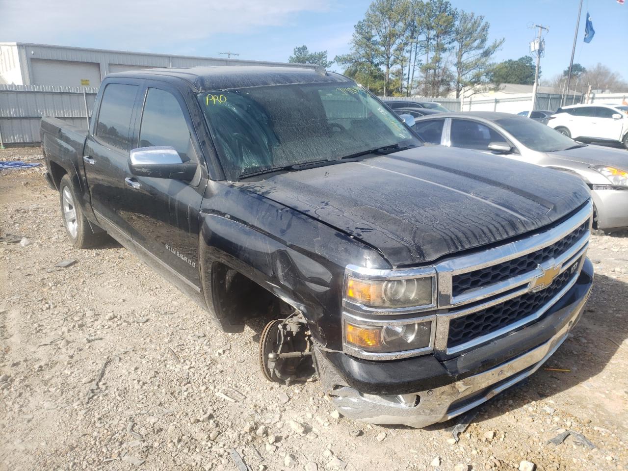 CHEVROLET SILVERADO 2014 with VIN 3GCPCSEC7EG160545 - Photo from auction