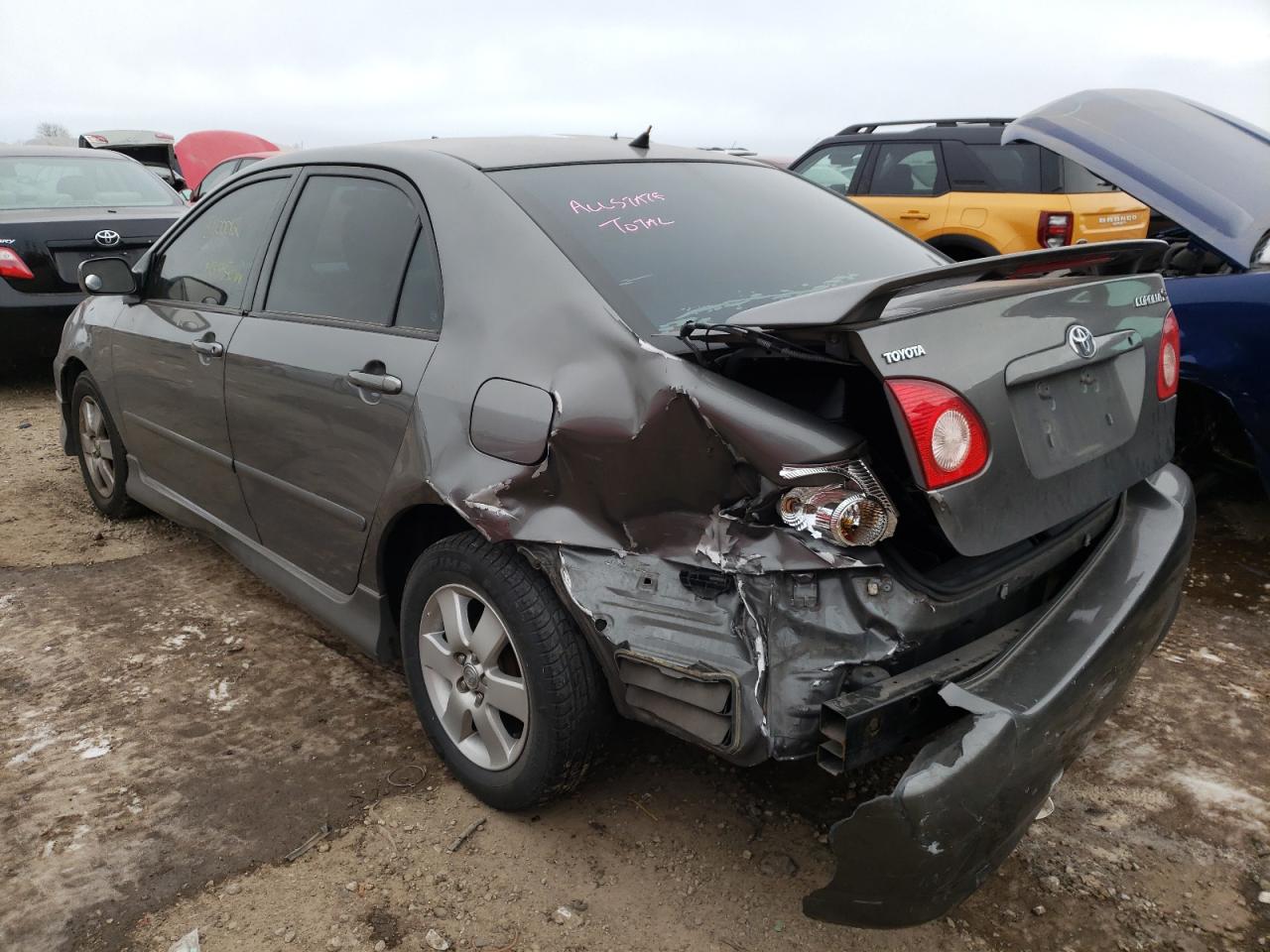 Photo 3 from auction – 2007 TOYOTA COROLLA CE with VIN 2T1BR32E67C760748