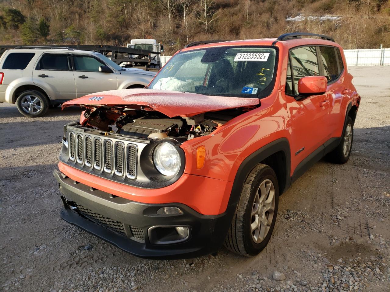 Photo 2 from auction – 2017 JEEP RENEGADE L with VIN ZACCJBBB4HPE51989