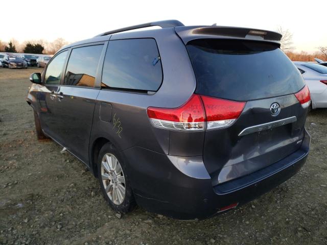 Photo 3 from auction – 2014 TOYOTA SIENNA XLE with VIN 5TDYK3DCXES509066