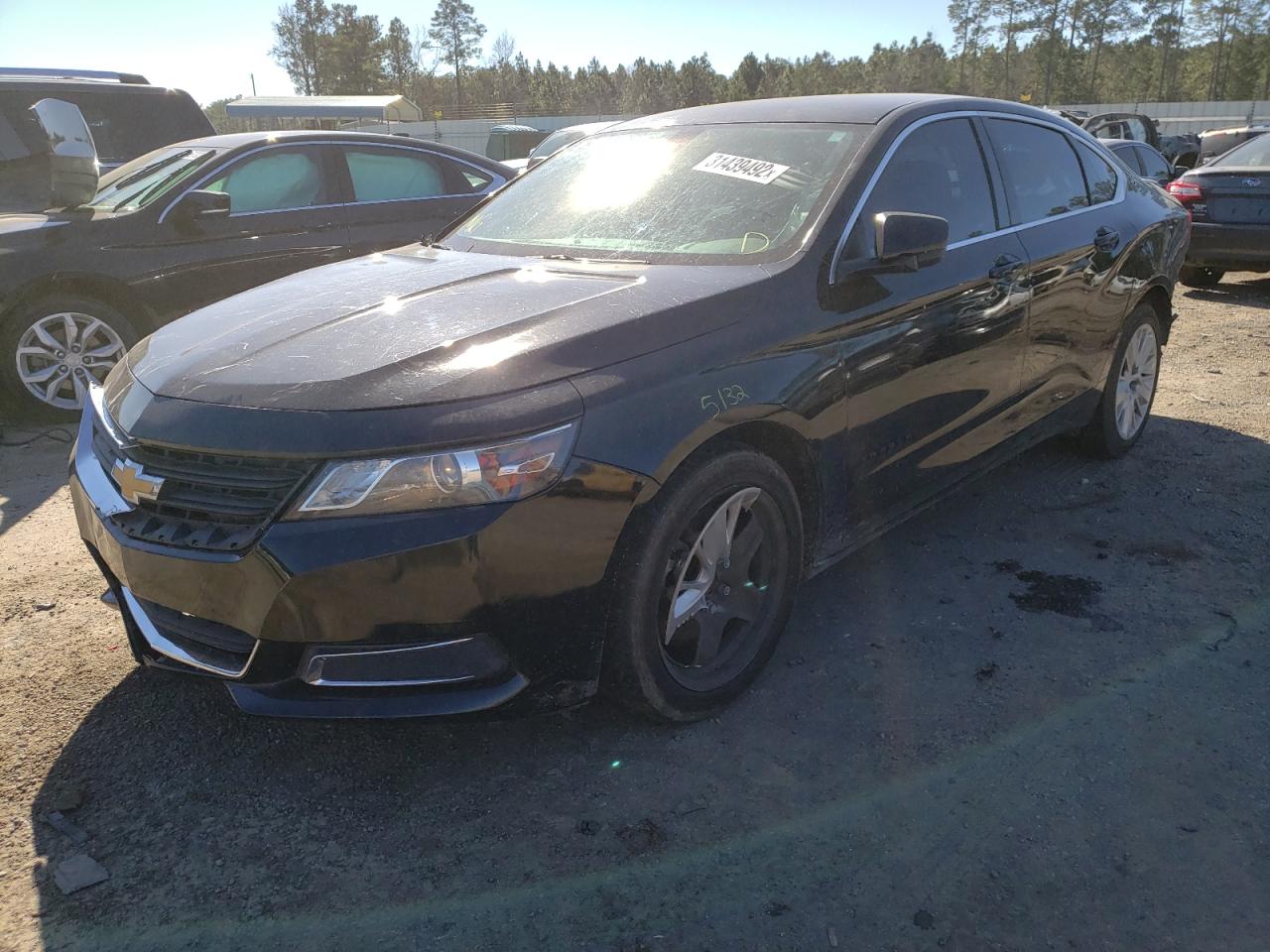 Photo 2 from auction – 2016 CHEVROLET IMPALA LS with VIN 1G11Z5SA0GU140266