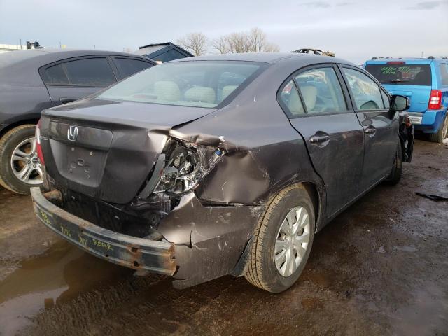 Photo 4 from auction – 2012 HONDA CIVIC LX with VIN 19XFB2F58CE081361