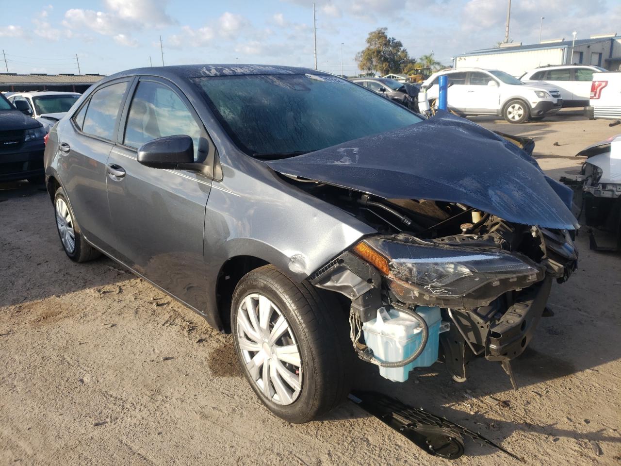 TOYOTA COROLLA L 2018 with VIN 2T1BURHEXJC042006 - Photo from auction
