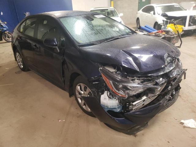TOYOTA COROLLA LE 2021 with VIN JTDEPMAE1MJ183881 - Photo from auction