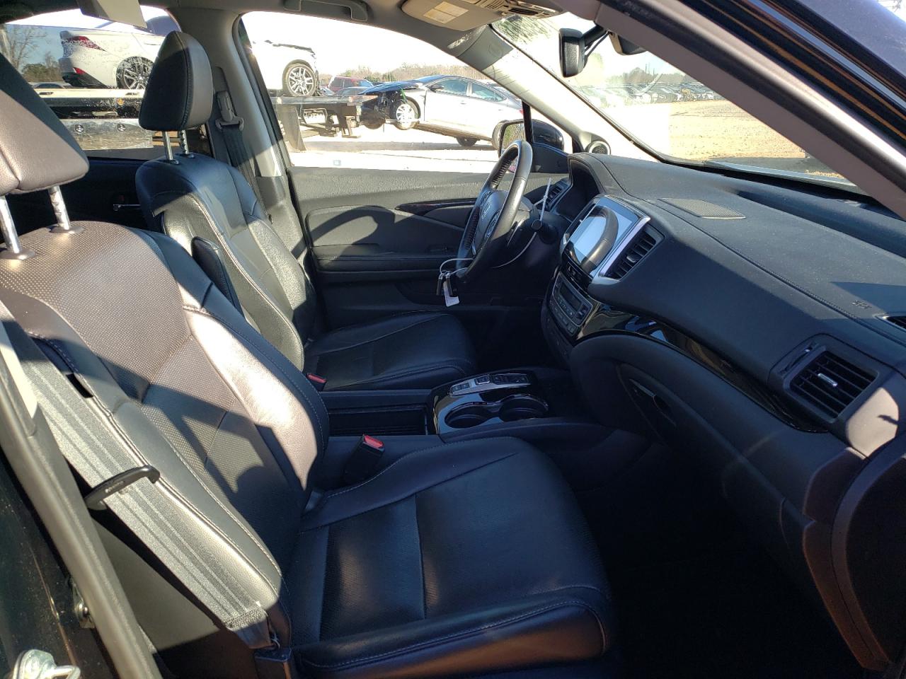 Photo 5 from auction – 2017 HONDA PILOT ELIT with VIN 5FNYF6H06HB037625