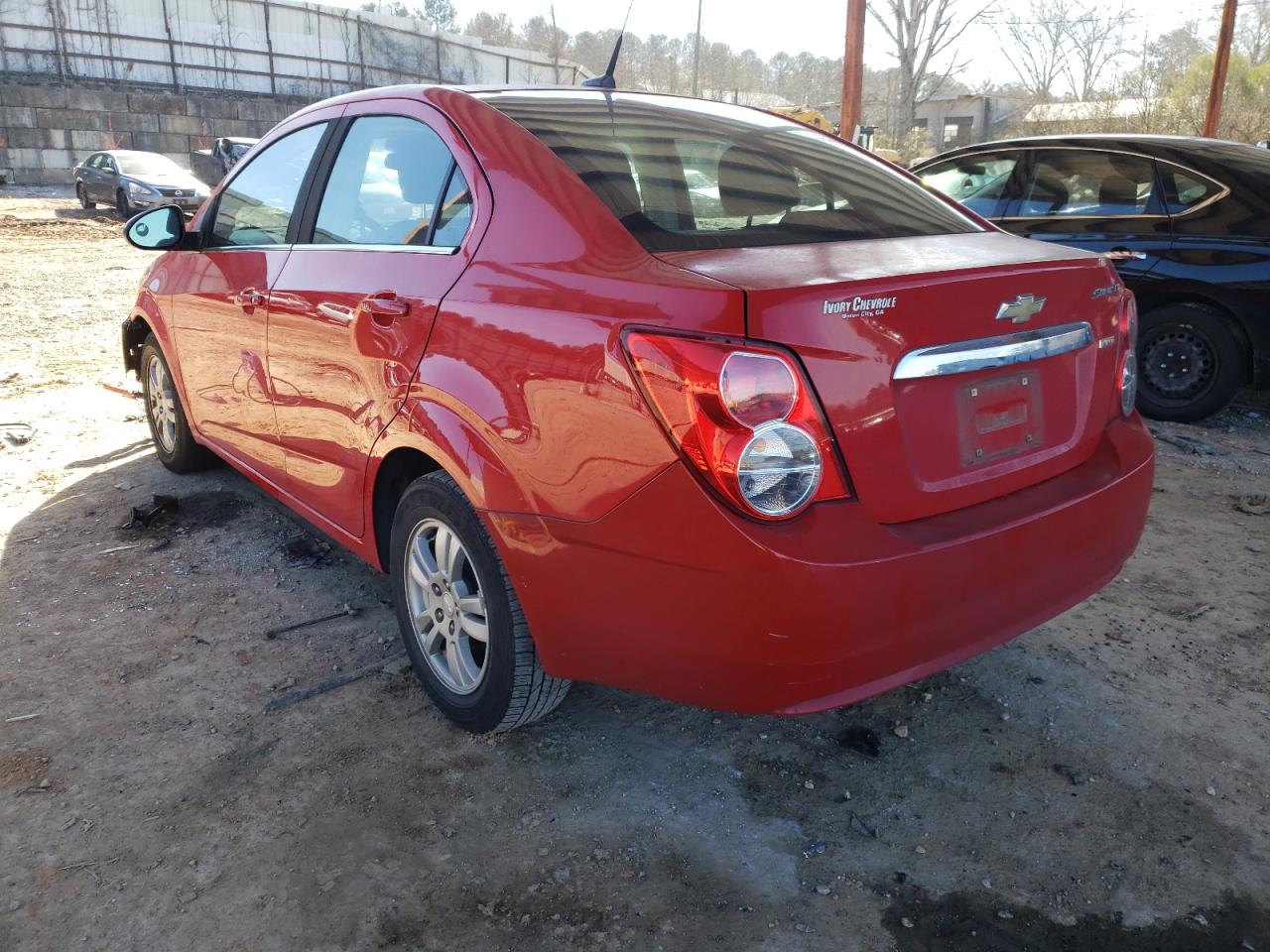 Photo 3 from auction – 2013 CHEVROLET SONIC LT with VIN 1G1JC5SB9D4212460