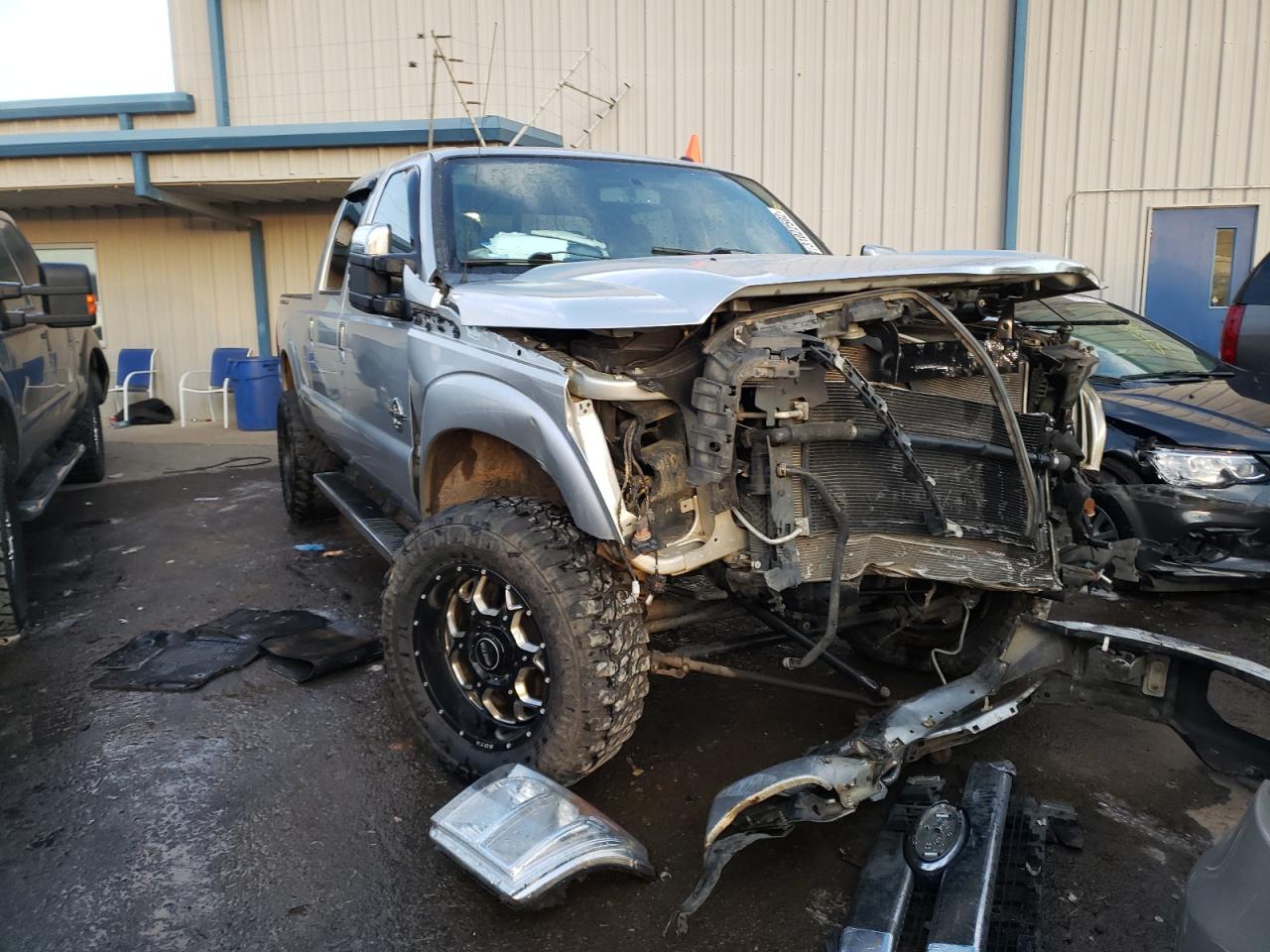 FORD F250 SUPER 2015 with VIN 1FT7W2BT8FEB75642 - Photo from auction