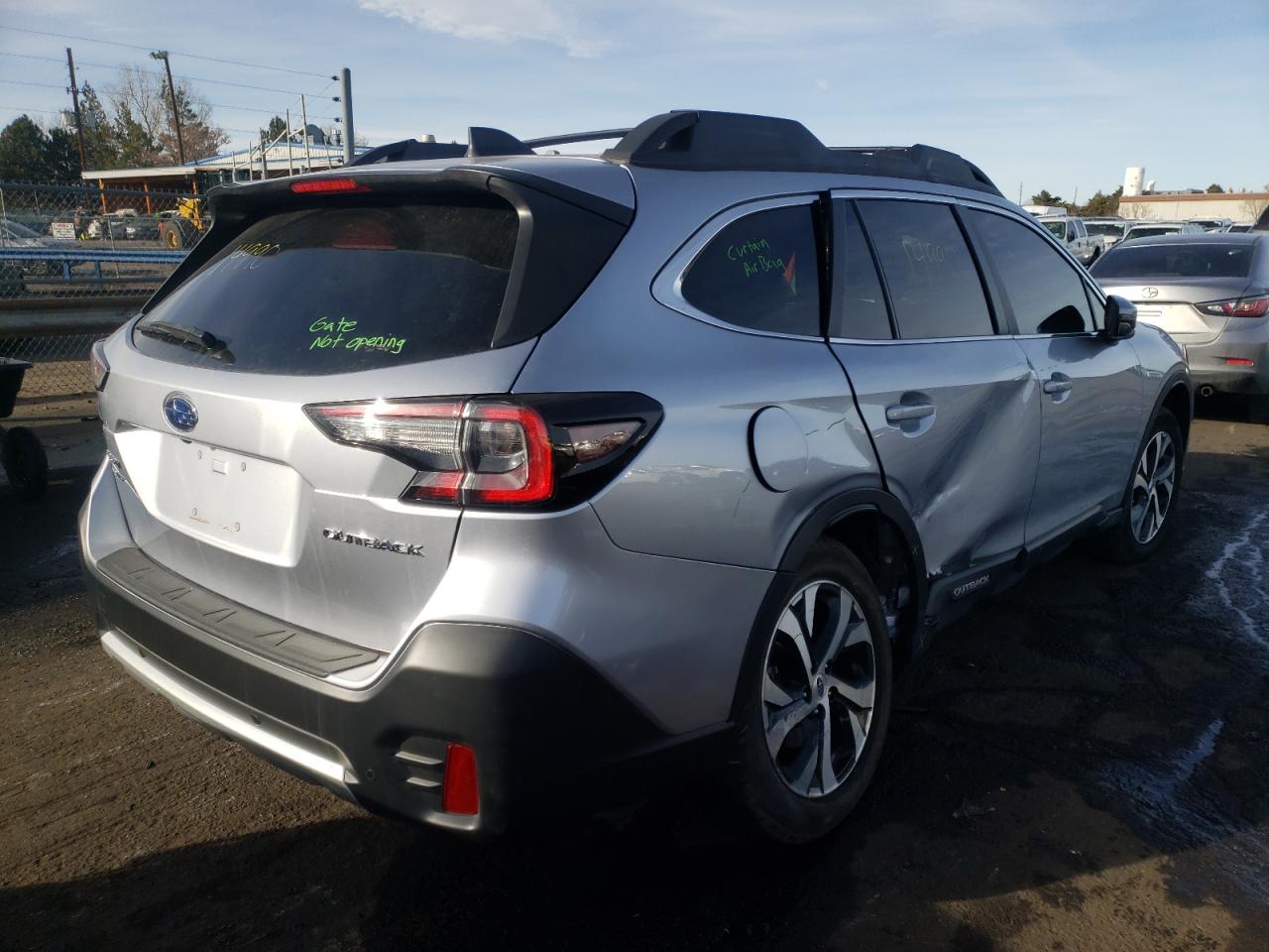 Photo 4 from auction – 2020 SUBARU OUTBACK LI with VIN 4S4BTANC6L3208584