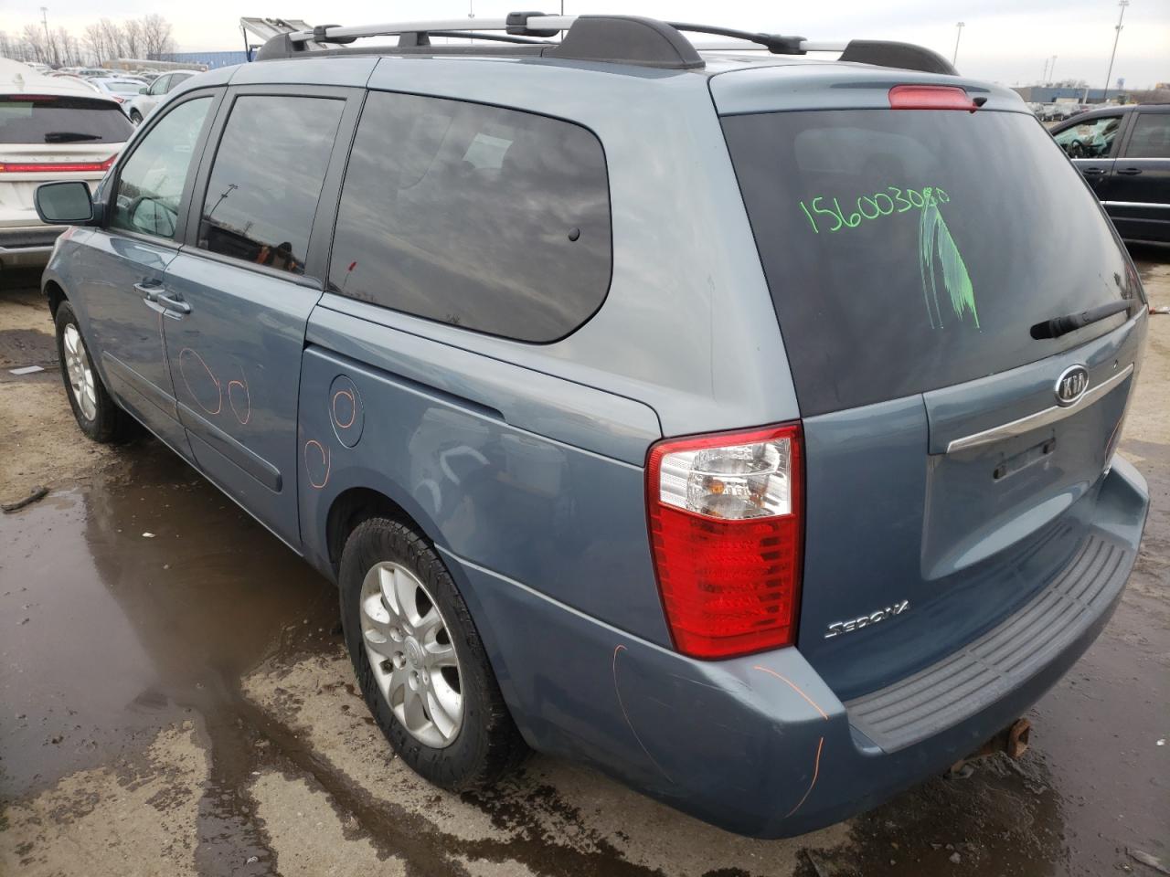 Photo 3 from auction – 2008 KIA SEDONA EX with VIN KNDMB233486194831