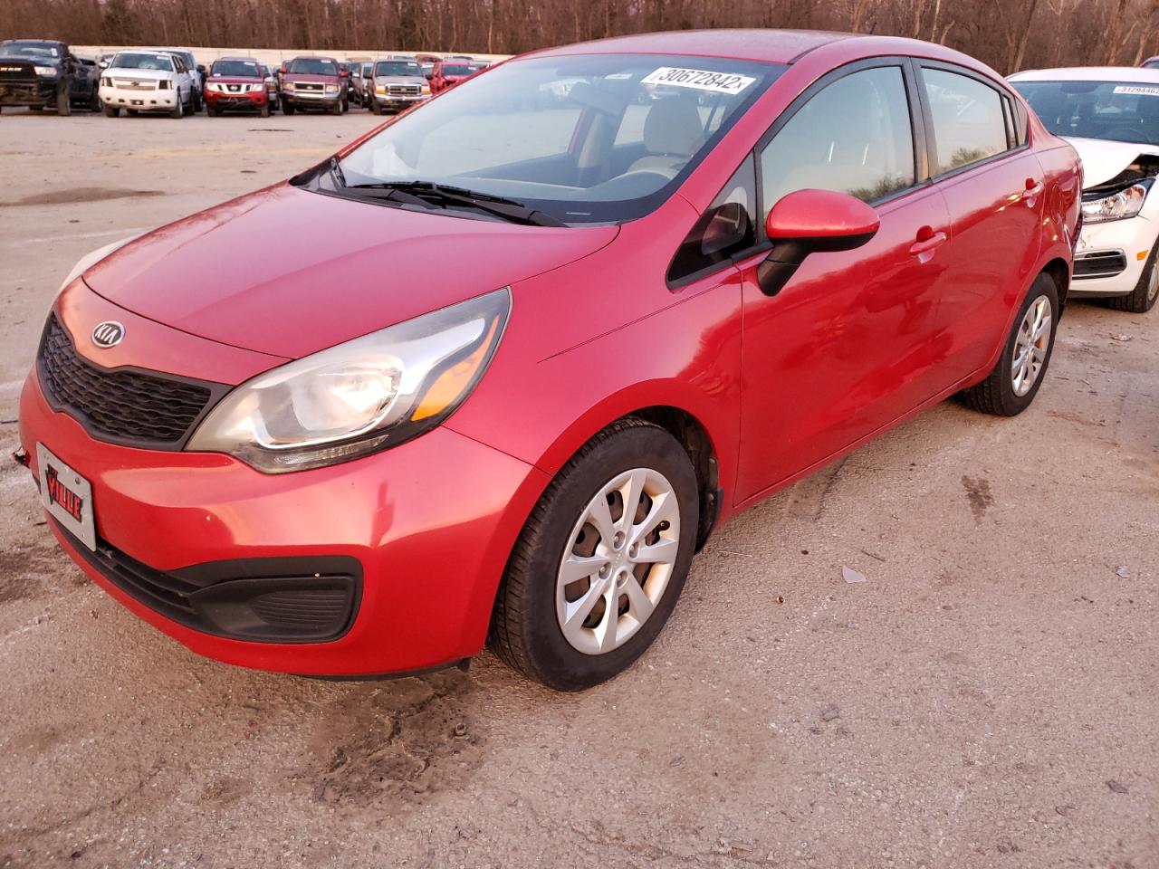 Photo 2 from auction – 2012 KIA RIO LX with VIN KNADM4A33C6088269