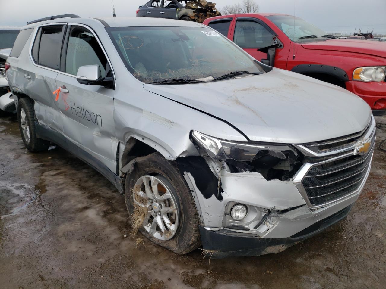 CHEVROLET TRAVERSE L 2020 with VIN 1GNEVMKW0LJ151636 - Photo from auction