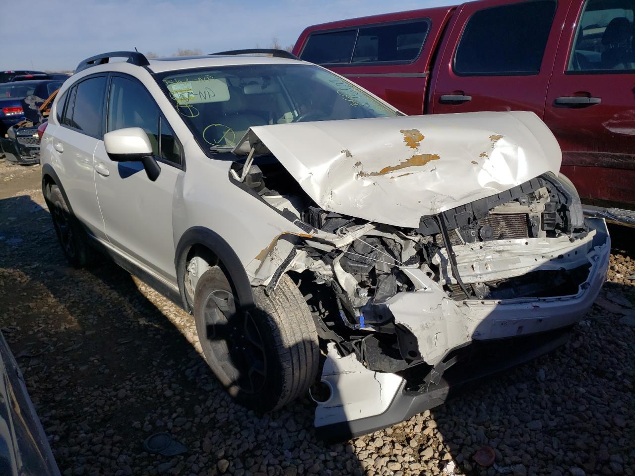 SUBARU XV CROSSTR 2014 with VIN JF2GPAKC4E8259737 - Photo from auction