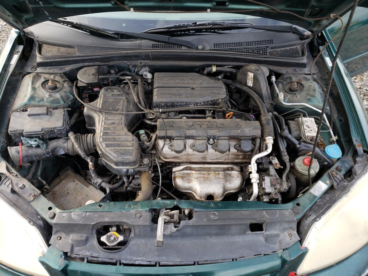 Photo 7 from auction – 2001 HONDA CIVIC EX with VIN 1HGES267X1L009094