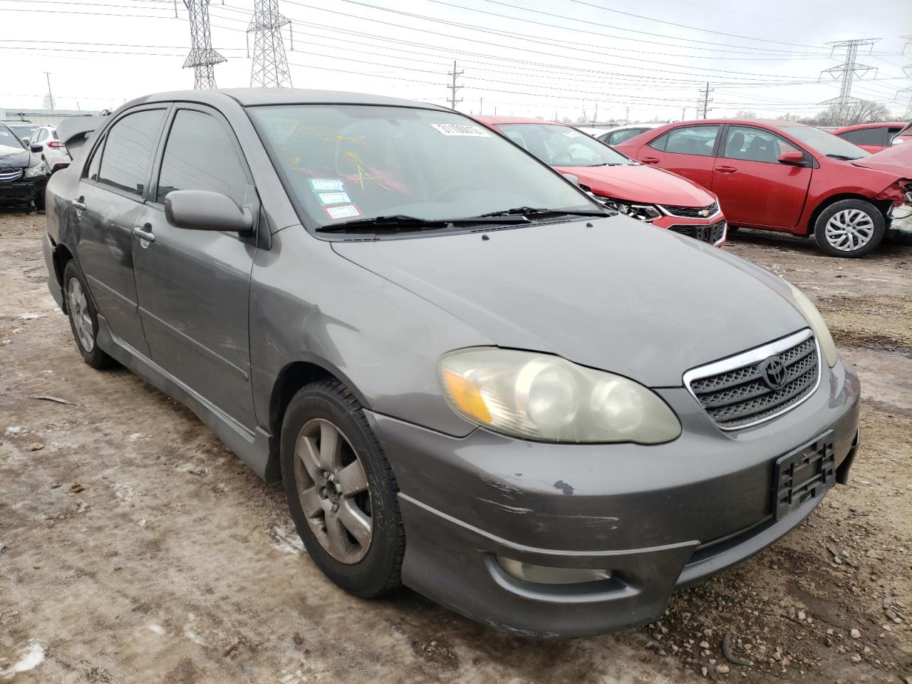 TOYOTA COROLLA CE 2007 with VIN 2T1BR32E67C760748 - Photo from auction