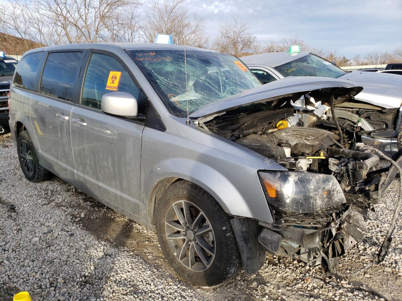 DODGE GRAND CARA 2019 with VIN 2C4RDGEG1KR646070 - Photo from auction
