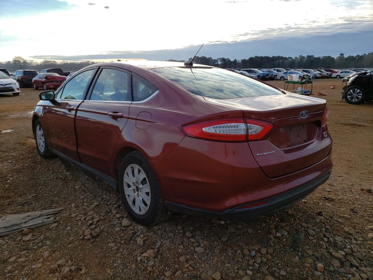 Photo 3 from auction – 2014 FORD FUSION S with VIN 3FA6P0G78ER254870