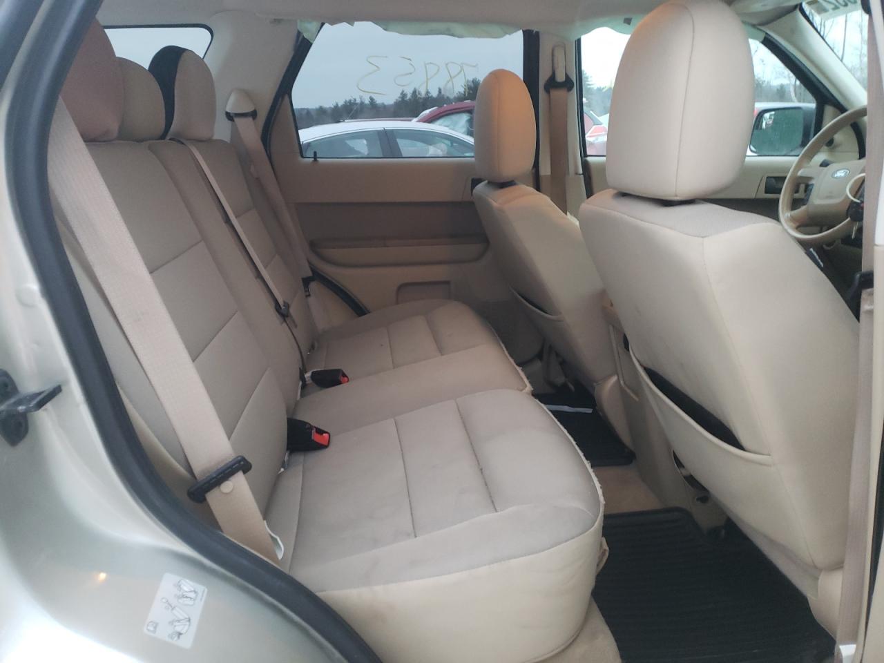 Photo 6 from auction – 2012 FORD ESCAPE XLT with VIN 1FMCU9DGXCKC73142