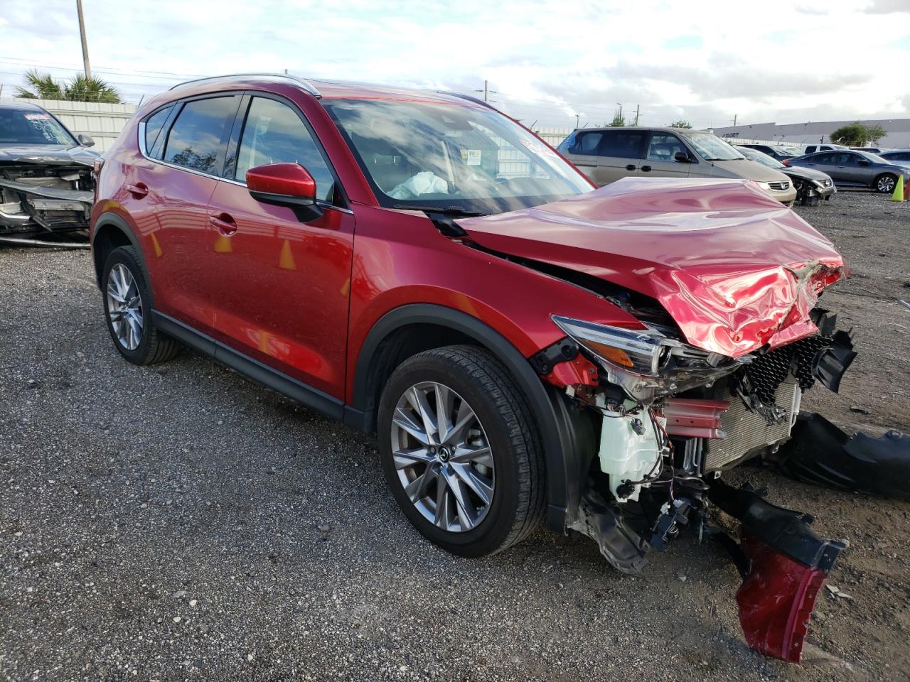 MAZDA CX-5 GRAND 2019 with VIN JM3KFADMXK1648184 - Photo from auction