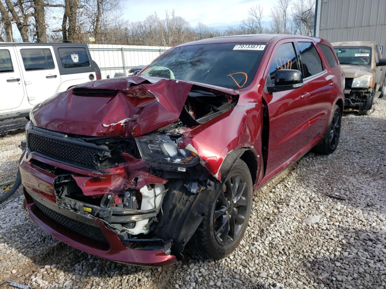 Photo 2 from auction – 2018 DODGE DURANGO R/ with VIN 1C4SDHCT3JC370067