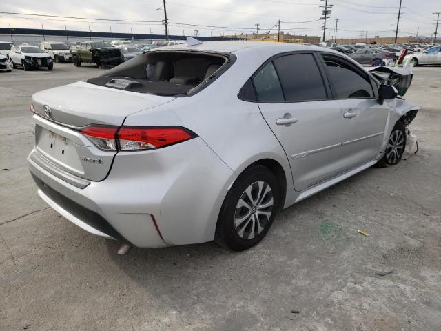 Photo 4 from auction – 2020 TOYOTA COROLLA LE with VIN JTDEBRBE8LJ014739