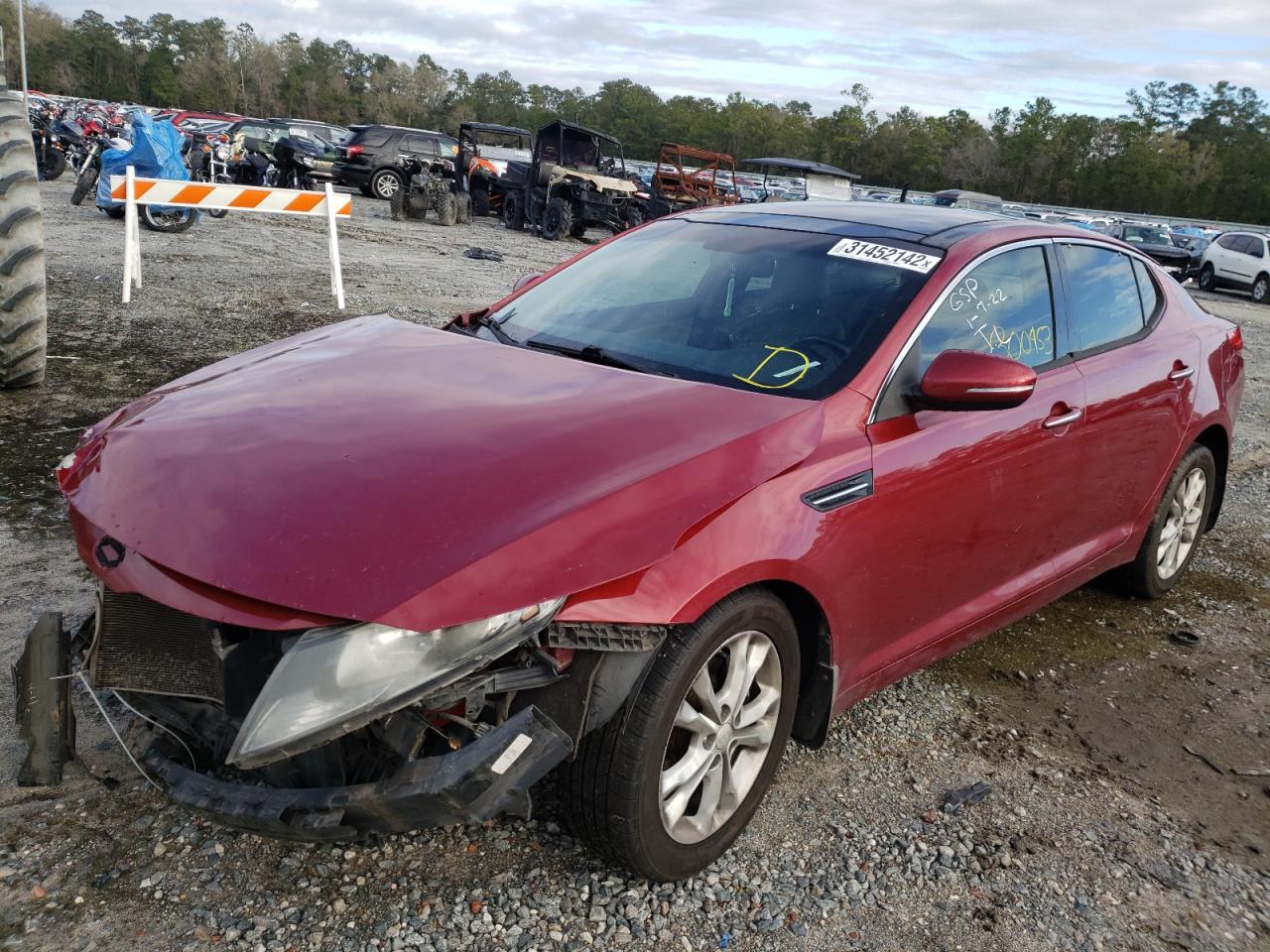 صورة رقم 2 من المزاد - 2012 KIA OPTIMA EX مع VIN 5XXGN4A72CG086272