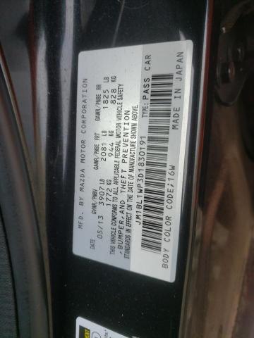 Photo 10 from auction – 2013 MAZDA 3 I with VIN JM1BL1WP3D1830191