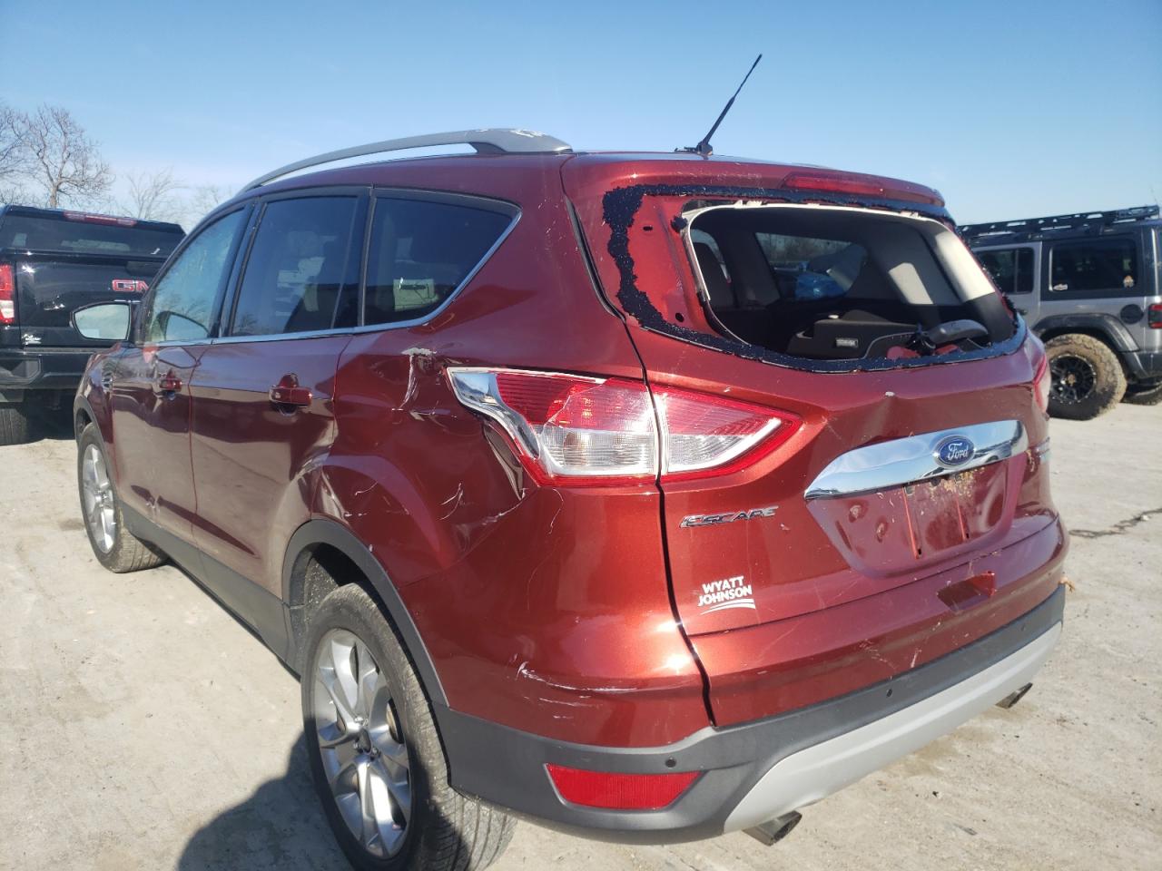Photo 3 from auction – 2014 FORD ESCAPE TIT with VIN 1FMCU0JX5EUB42773