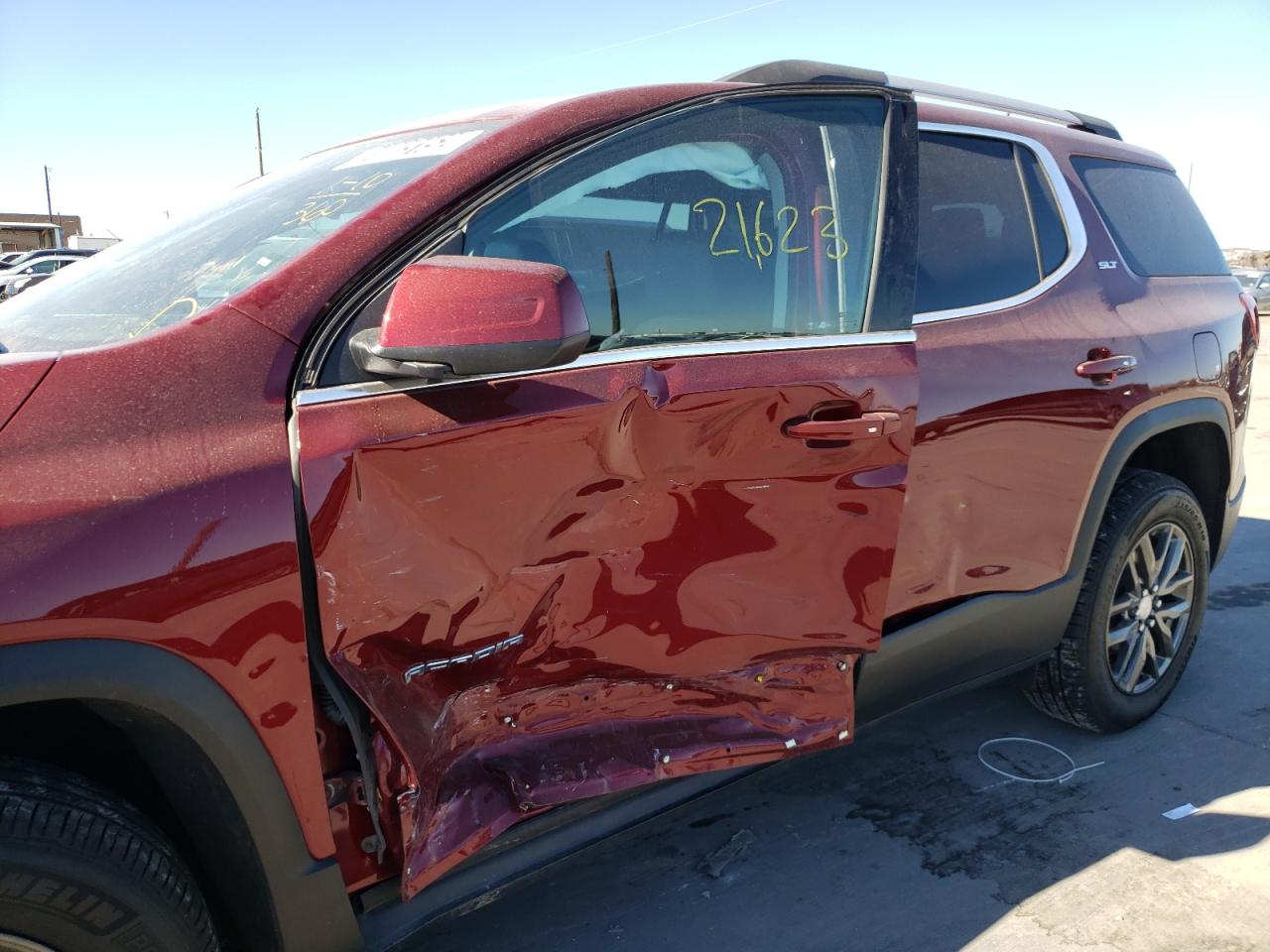 Photo 9 from auction – 2018 GMC ACADIA SLT with VIN 1GKKNULS5JZ223084
