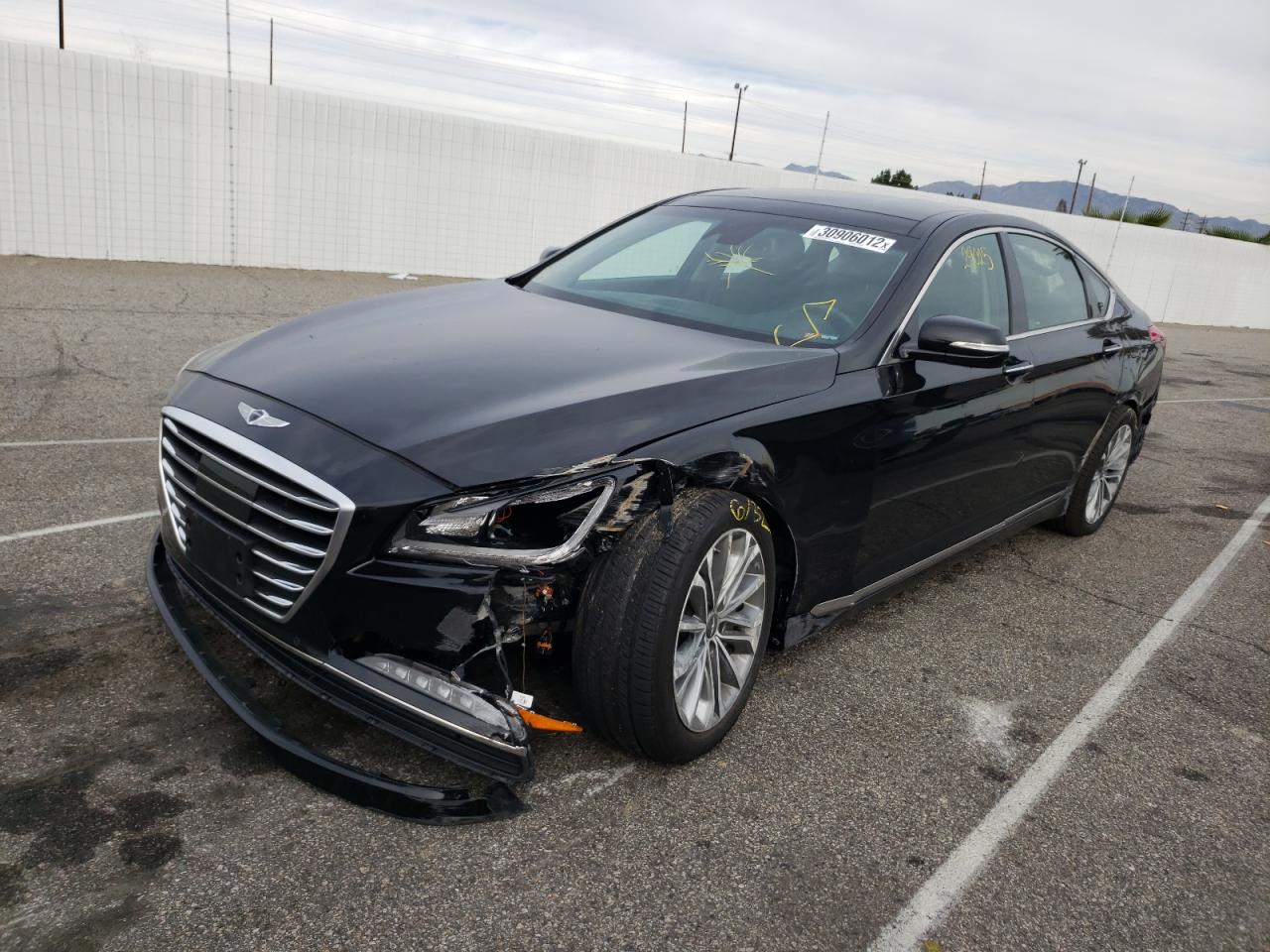 Photo 2 from auction – 2017 GENESIS G80 BASE with VIN KMHGN4JE0HU178007
