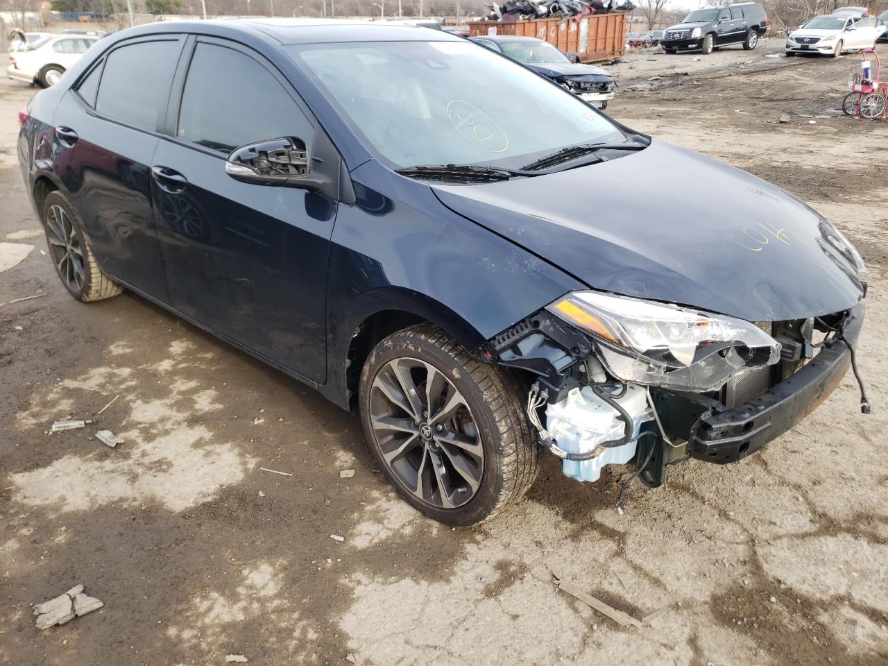 TOYOTA COROLLA L 2018 with VIN 2T1BURHE1JC981805 - Photo from auction