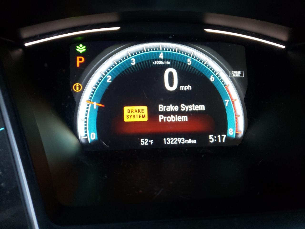 Photo 8 from auction – 2017 HONDA CIVIC EX with VIN 2HGFC3B32HH357778