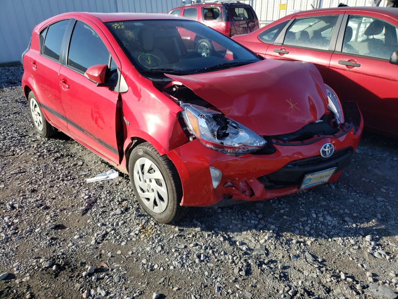 Photo 1 from auction – 2016 TOYOTA PRIUS C with VIN JTDKDTB3XG1118616