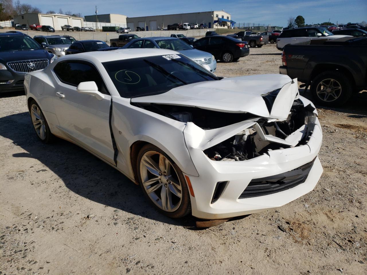 CHEVROLET CAMARO LT 2016 with VIN 1G1FB1RS7G0136255 - Photo from auction