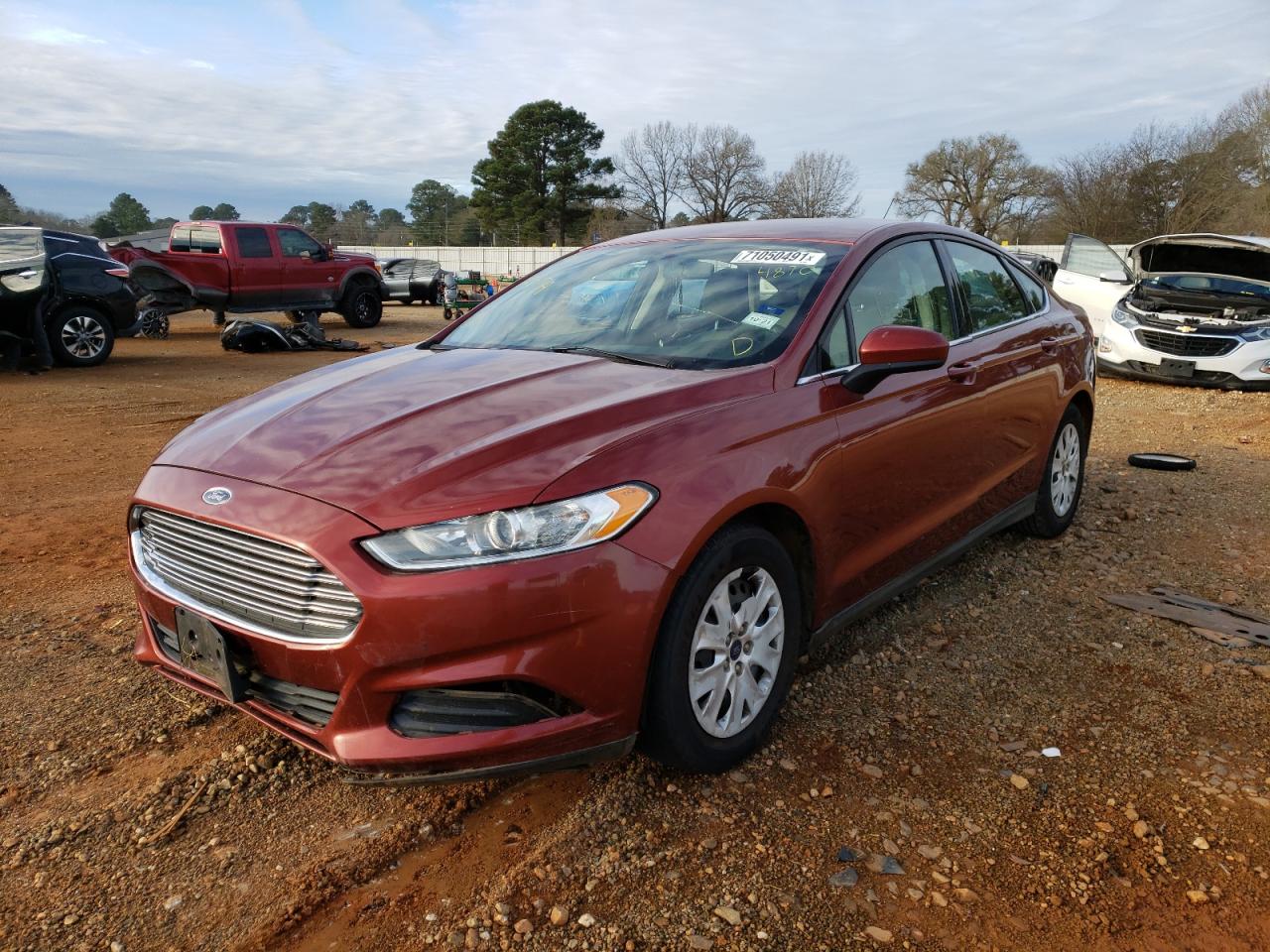 Photo 2 from auction – 2014 FORD FUSION S with VIN 3FA6P0G78ER254870