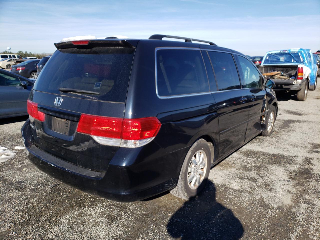 Photo 4 from auction – 2008 HONDA ODYSSEY EX with VIN 5FNRL38778B100837