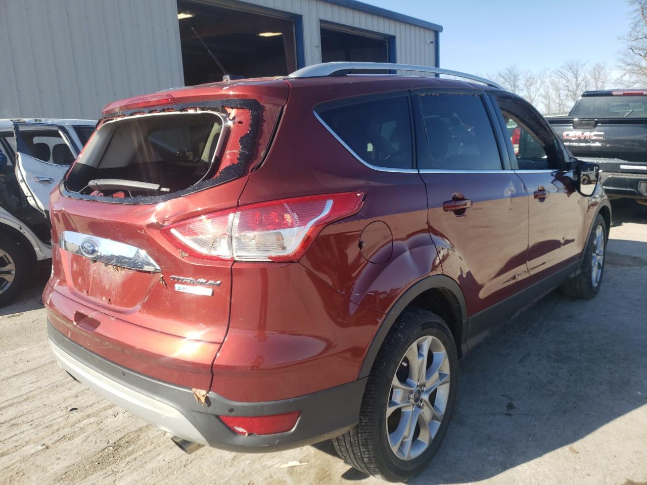 Photo 4 from auction – 2014 FORD ESCAPE TIT with VIN 1FMCU0JX5EUB42773