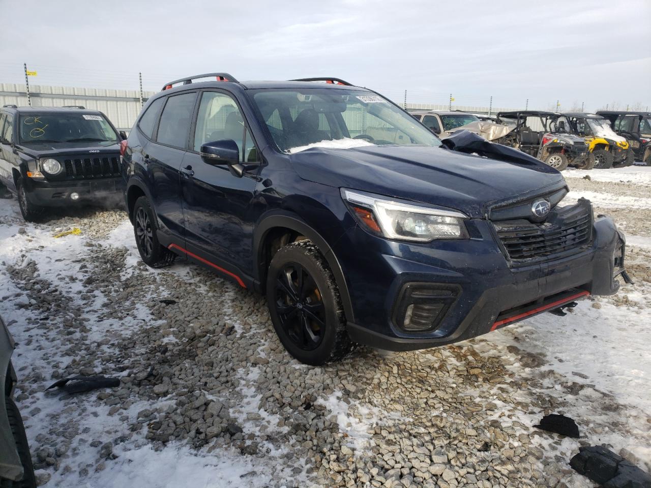 Photo 1 from auction – 2021 SUBARU FORESTER S with VIN JF2SKALC7MH443303
