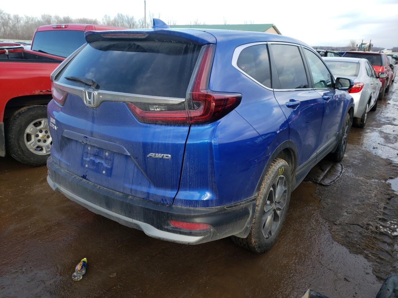 Photo 4 from auction – 2020 HONDA CR-V EX with VIN 7FARW2H56LE014206