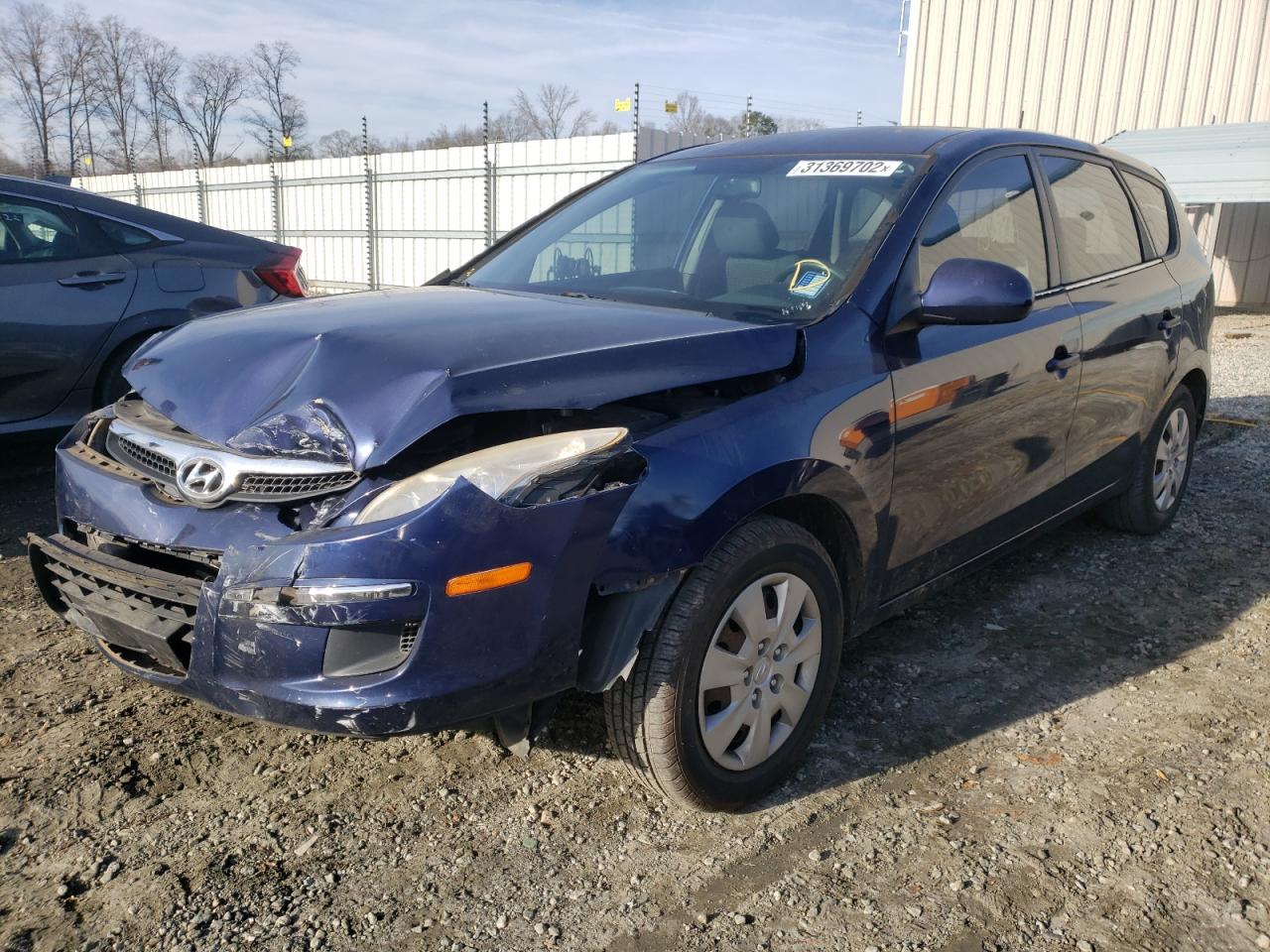 Photo 2 from auction – 2011 HYUNDAI ELANTRA TO with VIN KMHDB8AEXBU090754