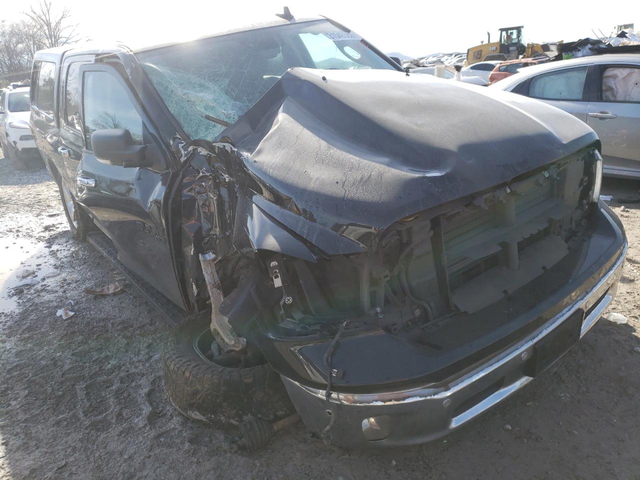 RAM 1500 SLT 2018 with VIN 3C6RR7LG6JG197291 - Photo from auction