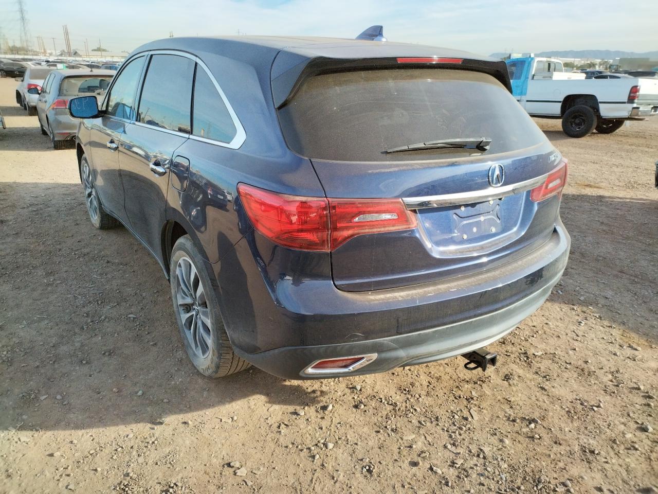 Photo 3 from auction – 2014 ACURA MDX TECHNO with VIN 5FRYD3H43EB014501