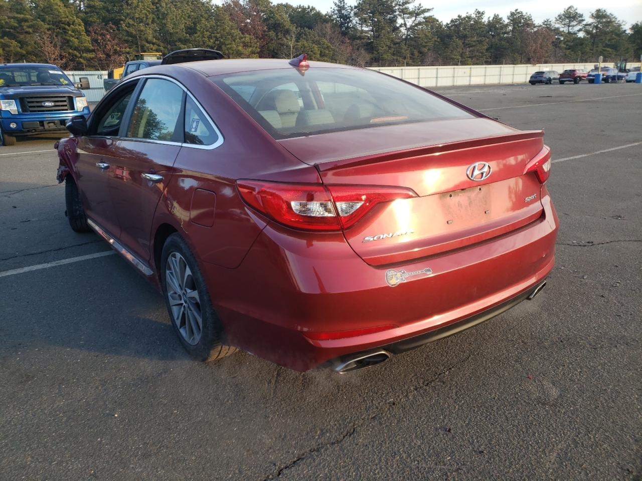 Photo 3 from auction – 2016 HYUNDAI SONATA SPO with VIN 5NPE34AF6GH325112