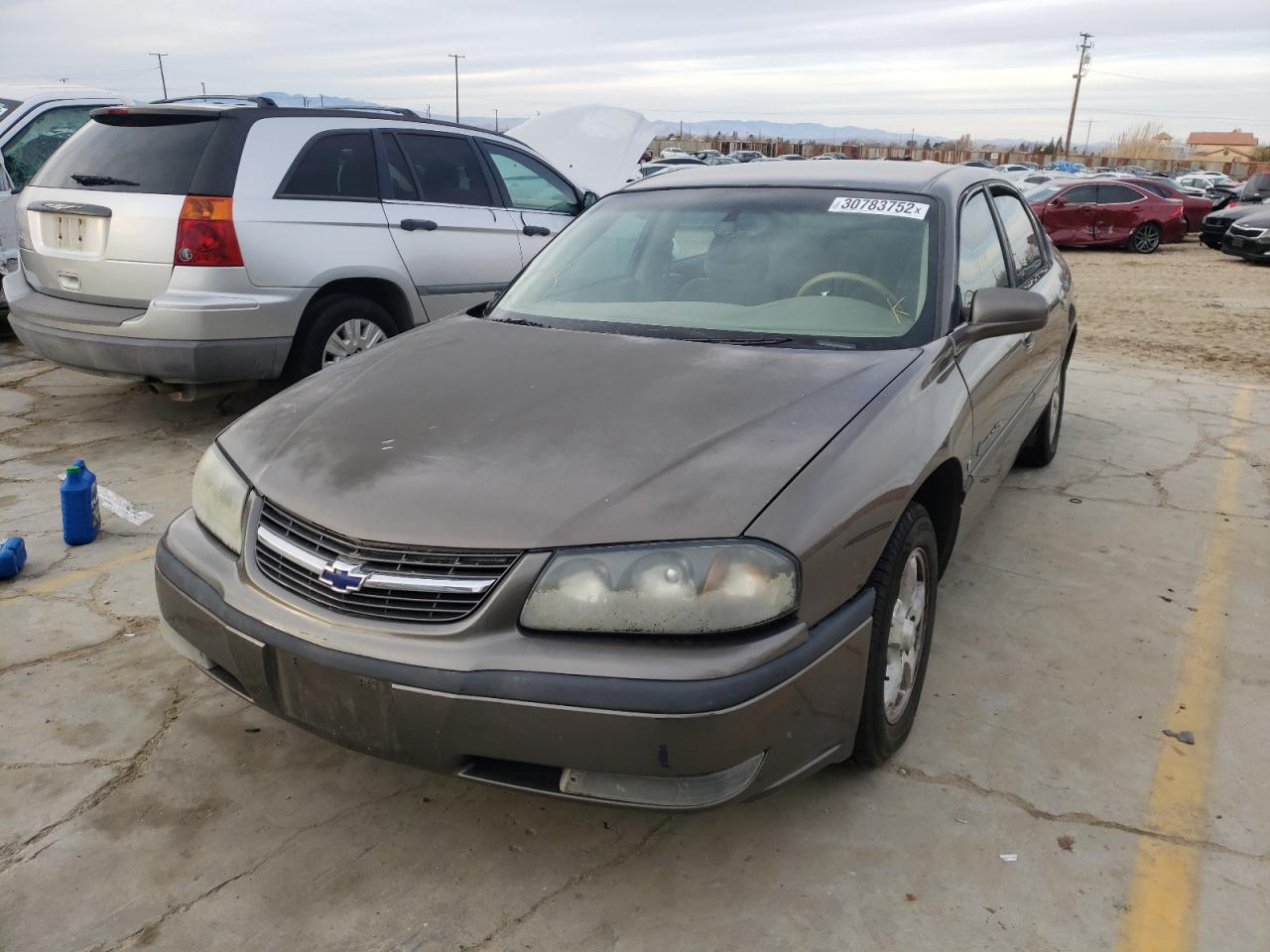 Photo 2 from auction – 2003 CHEVROLET IMPALA LS with VIN 2G1WH52K939371935
