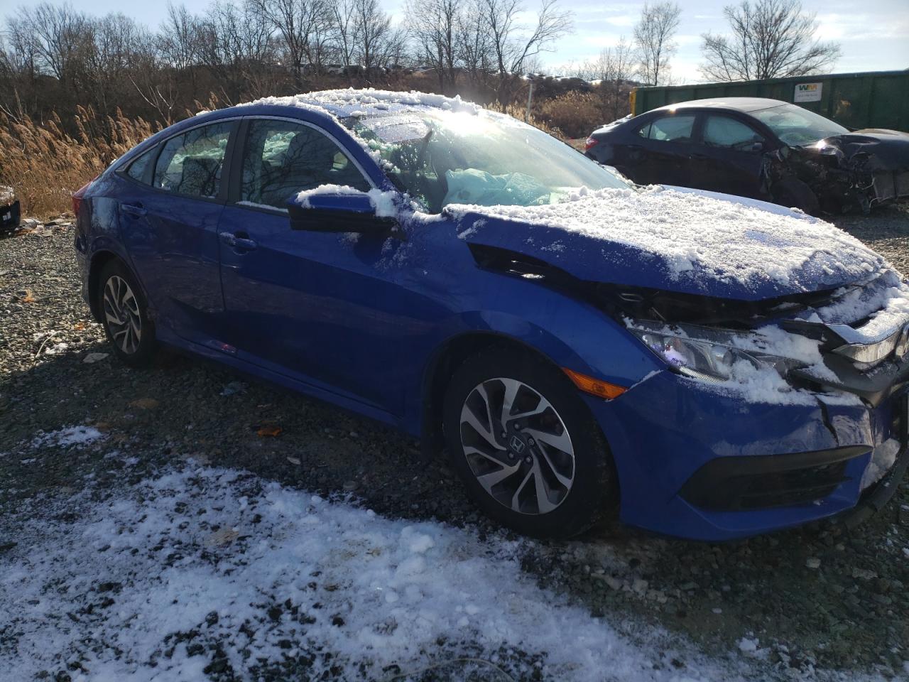 HONDA CIVIC EX 2018 with VIN 2HGFC2F78JH535366 - Photo from auction